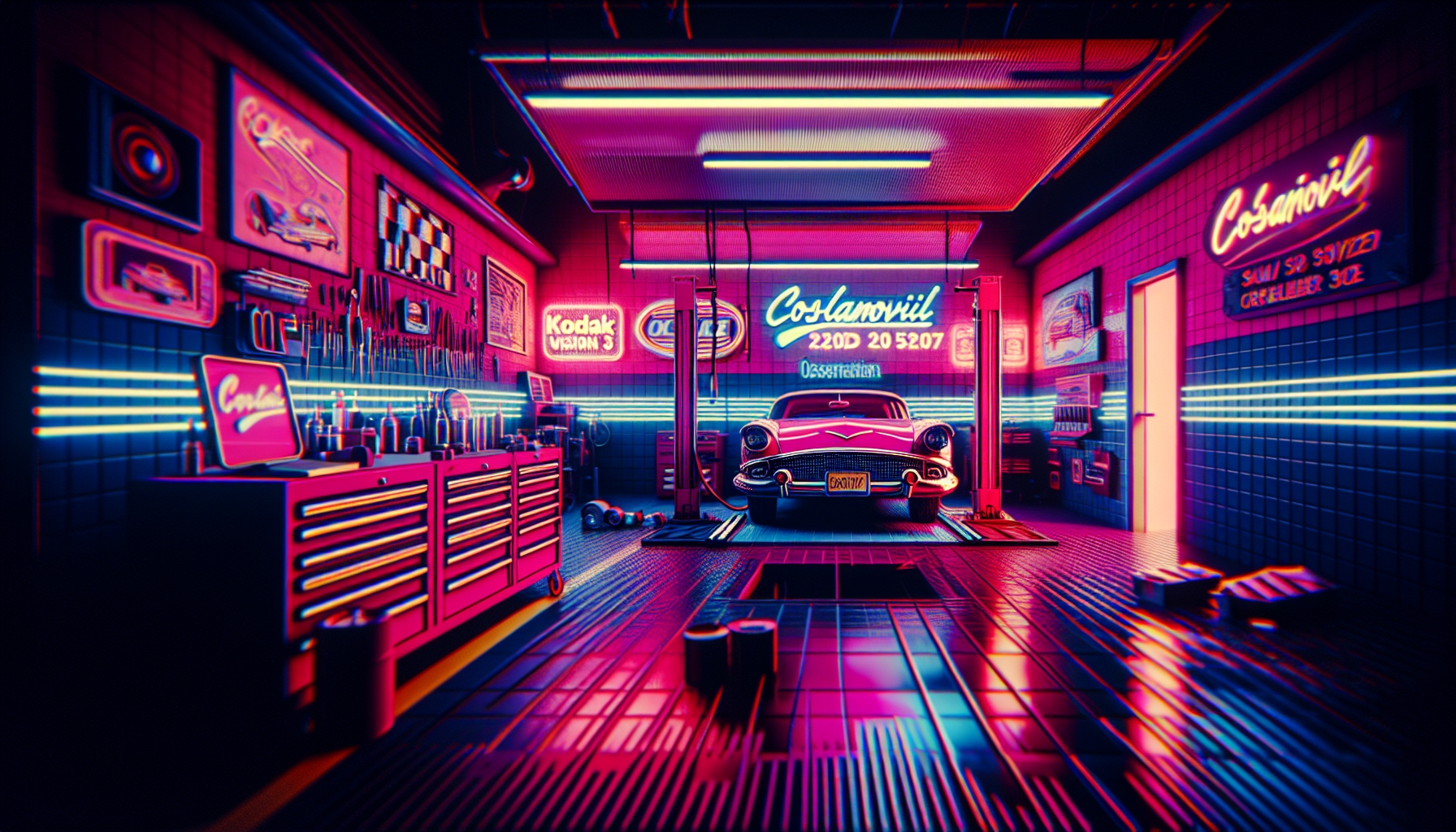 Área de trabajo del taller